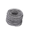 כבל רשת RJ45 FTP CAT5e 100 מטר - אפור בהיר | כבל רשת איכותי