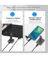 תחנת עגינה לכונן NVME SSD M.2 SATA בחיבור USB Type-C