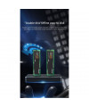 תחנת עגינה ל-2 כוננים NVME SSD M.2 בחיבור USB Type-C