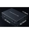 מפצל HDMI 1.4 מוגבר ל-4 מסכים בו זמנית, תומך 4K@30hz איכותי