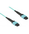 מגשר אופטי MPO F-F TYPE B 12*OM3-300 באורך 15 מטר