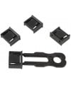 סט 6 חוסמי שקע USB A + מפתח אחד