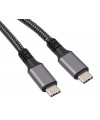 כבל USB-C 10Gbps | תמיכה 4K@60hz | טעינה מהירה 60W | אורך 5 מטר