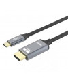 כבל USB C ל-HDMI זכר באורך 1.8 מטר, תומך 4K@144HZ 8K@60Hz
