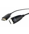 כבל AOC HDMI 2.1 מבוסס סיב אופטי באורך 75 מטר תומך 8K@60Hz / 4K@144Hz מקצועי
