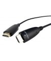 כבל AOC HDMI 2.1 מבוסס סיב אופטי באורך 15 מטר תומך 8K@60Hz / 4K@144Hz מקצועי