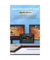 כבל USB-C USB 4.0 דאטה וטעינה מהירה 40Gbps 240W 8K@60Hz - 2 מטר