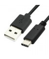 כבל USB2.0 תקע C זכר - A זכר 0.5 מטר, לטעינה מהירה 25W