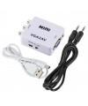 ממיר VGA ל-3xRCA AV | מתאם לחיבור מחשב לטלוויזיה