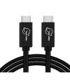 כבל USB-C ל-USB-C TopX 10Gbps 100W עם תמיכה ב-4K@60Hz באורך 3 מטר