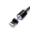 כבל טעינה Lightning | כבל טעינה לטלפון אייפון מגנטי Lightning 1 מטר 