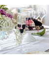 סט 4 כוסות לשמפניה מים/יין מקריסטל 220 מ"ל Prosecco