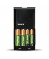סט מטען + 4 סוללות נטענות Duracell