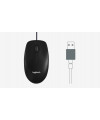 עכבר אלחוטי | עכבר חוטי Logitech M100 - אפור