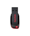 זיכרון נייד 128 GB USB 2.0 SanDisk CRUZER BLAD שחור-אדום