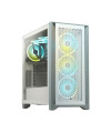 מארז מואר למחשב CORSAIR 4000D AIRFLOW - לבן