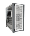 מארז למחשב CORSAIR 5000D AIRFLOW - לבן