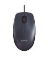 עכבר אלחוטי | עכבר חוטי Logitech M100 - אפור