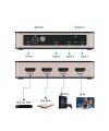 סוויטש מיתוג HDMI דו-כיוונית מ-3 מכשירים למכשיר אחד 4K 60Hz