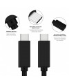 כבל USB TYPE-C 5A 10GBPS לטעינה וסנכרון 3 מטר