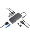 תחנת עגינה איכותית מחיבור  USB TYPE C 3.1 למגוון חיבורים תמוך 4K
