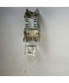 שקע קיסטון לכבל רשת RJ45 CAT6a מסוכך