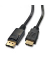 כבל DISPLAYPORT ל-HDMI 15 מטר אקונומי