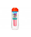 בקבוק sistema 800 מ"ל להכנת מים בטעמים הידרו טריטן -INFUSER במבחר צבעים
