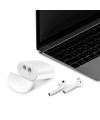זוג אוזניות אלחוטיות I7S TWS Bluetooth כולל מיקרפון מובנה,בית טעינה צבע לבן