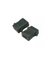 מתאם HDMI נקבה - HDMI נקבה מוזהב לפאנל