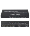 מתאם תצוגה 4 כניסות HDMI ליציאה אחת | תצוגת מסך מפוצל (HDMI Quad) + מיתוג חלק (Seamless)