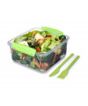 קופסת אוכל  | קופסא סיסטמה 1.2 Sistema To Go Lunch Plus במבחר צבעים