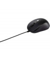 עכבר חוטי ASUS MU101C Black – דיוק אופטי 3200DPI לחווית ניווט חלקה