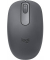 עכבר בלוטוס קומפקטי Logitech M196 BT | חיי סוללה ארוכים עד 12 חודשים - Graphite