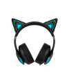 אוזניות גיימינג אלחוטיות Cat Black – סאונד עוצמתי ועיצוב קאטומי מודרני