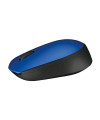 עכבר אלחוטי Logitech M171 כחול – נוחות ודיוק ללא פשרות