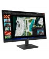 מסך מחשב Lenovo ThinkVision S27-4e שחור עם מסגרת דקה במיוחד
