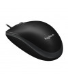 עכבר Logitech B100 שחור חוטי עם גלגלת וחיבור USB